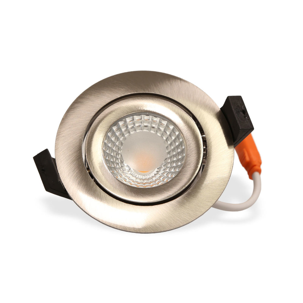 Tsong foco LED empotrado IP20 10.5W 3000K 220-240V sin parpadeo CE RoHS corte 200mm tamaño exterior 83mm
