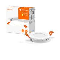 Downlight LED Ultrafino Blanco 4.5W 240 lúmenes 3000K blanco cálido orificio 85mm 72mm 230V