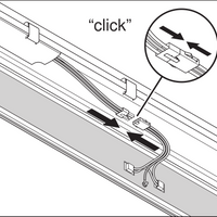 Pantalla estanca LED Value 50W 4000K 6000 lúmenes 150cm IP65 blanco frío