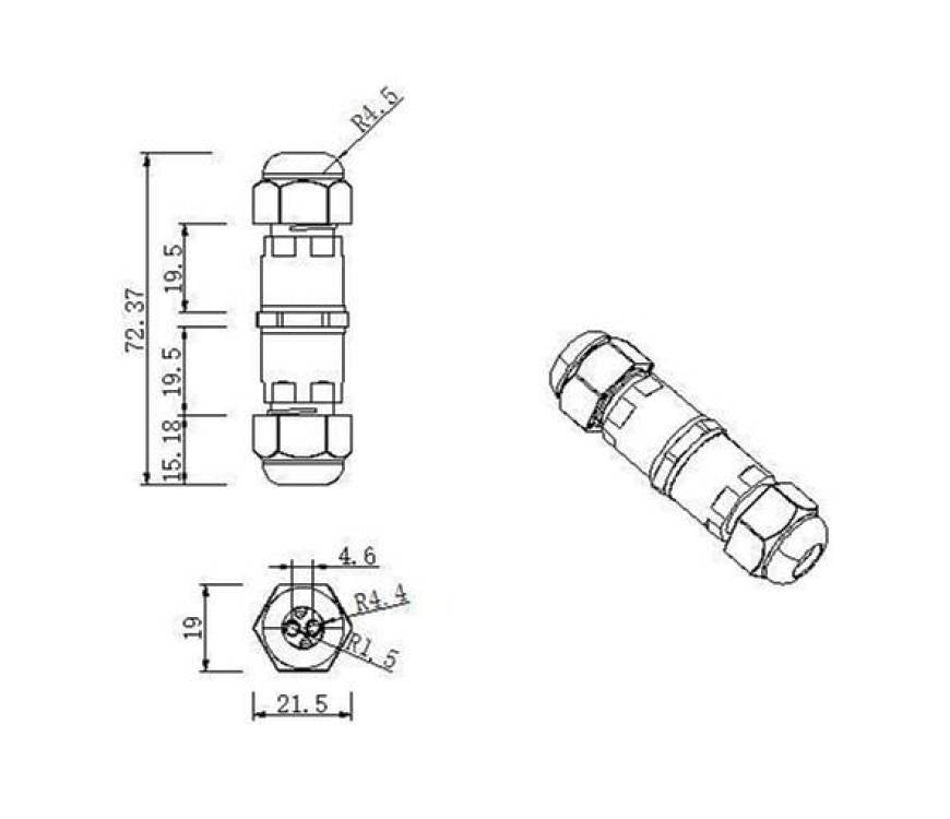 bombilla led lc 220-240v ac 4000k 5000 lumen ip20 ce rohs certificado