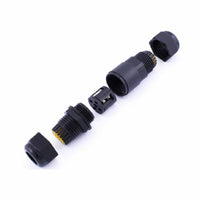 Conector de cable impermeable LCB de 3 polos para 0.5-1mm² 220-240V, IP68 exterior, certificado CE RoHS