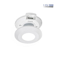 Sensor PIR inteligente Spectrum 360° de superficie, carga 2000W, alcance 8m, 1-10V, Wi-Fi BT, IP20, 230V