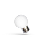 Spectrum LED bola G45 lámpara E27 RGB, 230V, 1W, 260° ángulo, larga duración, 400 lúmenes, no regulable, uso interior