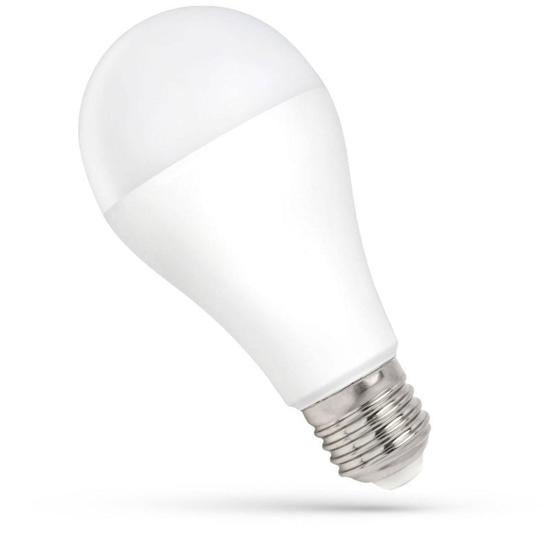 Lámpara LED Spectrum E27 15W 3000K blanco cálido con 1500 lúmenes y haz de luz de 270° para uso interior