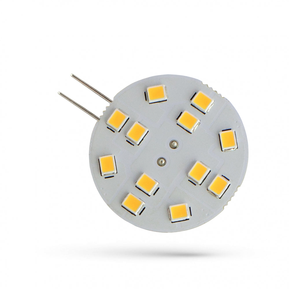 Spectrum LED G4 12V 2W blanco cálido 3000K con 190 lúmenes y ángulo de radiación de 120° - iluminación interior ideal