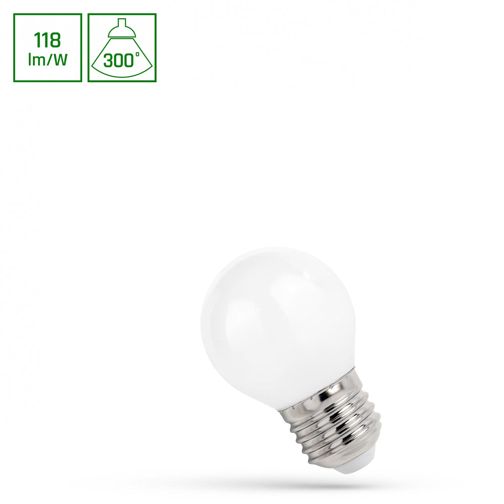 Lámpara led Spectrum p45 e27 4000K, 5.5W con 650 lúmenes y ángulo de radiación de 300° para uso en interiores
