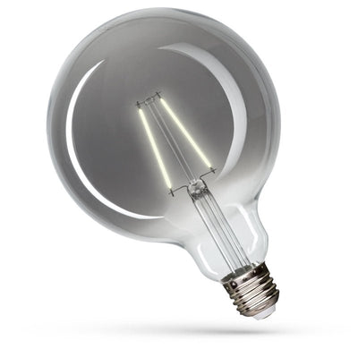 Spectrum LED G125 E27 4.5W 230V 4000K 320 lúmenes iluminación blanca natural 17.000 horas de vida útil
