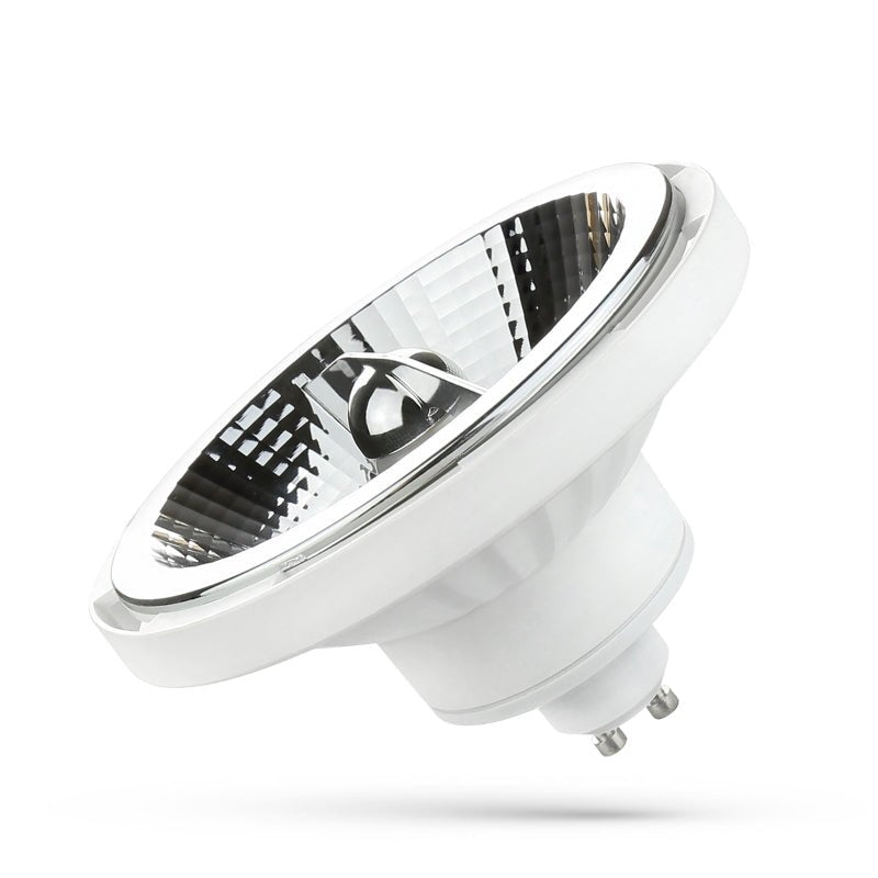 Spectrum LED AR111 GU10 12W 3000K 230V con 1050 lúmenes y haz de luz de 45°