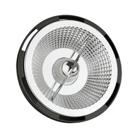 Spectrum LED AR111 GU10 12W negro, 4000K blanco neutro, 45° haz, 1050 lúmenes, CRI >80, 230V, 2 años de garantía