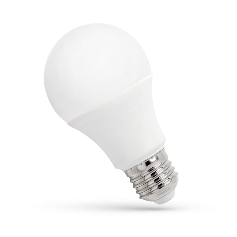 Lámpara LED Spectrum A60 9W E-27 blanco cálido 3000K, 820 lúmenes, IP20, no regulable, 230V, CRI &gt;80, ángulo de haz de 270°